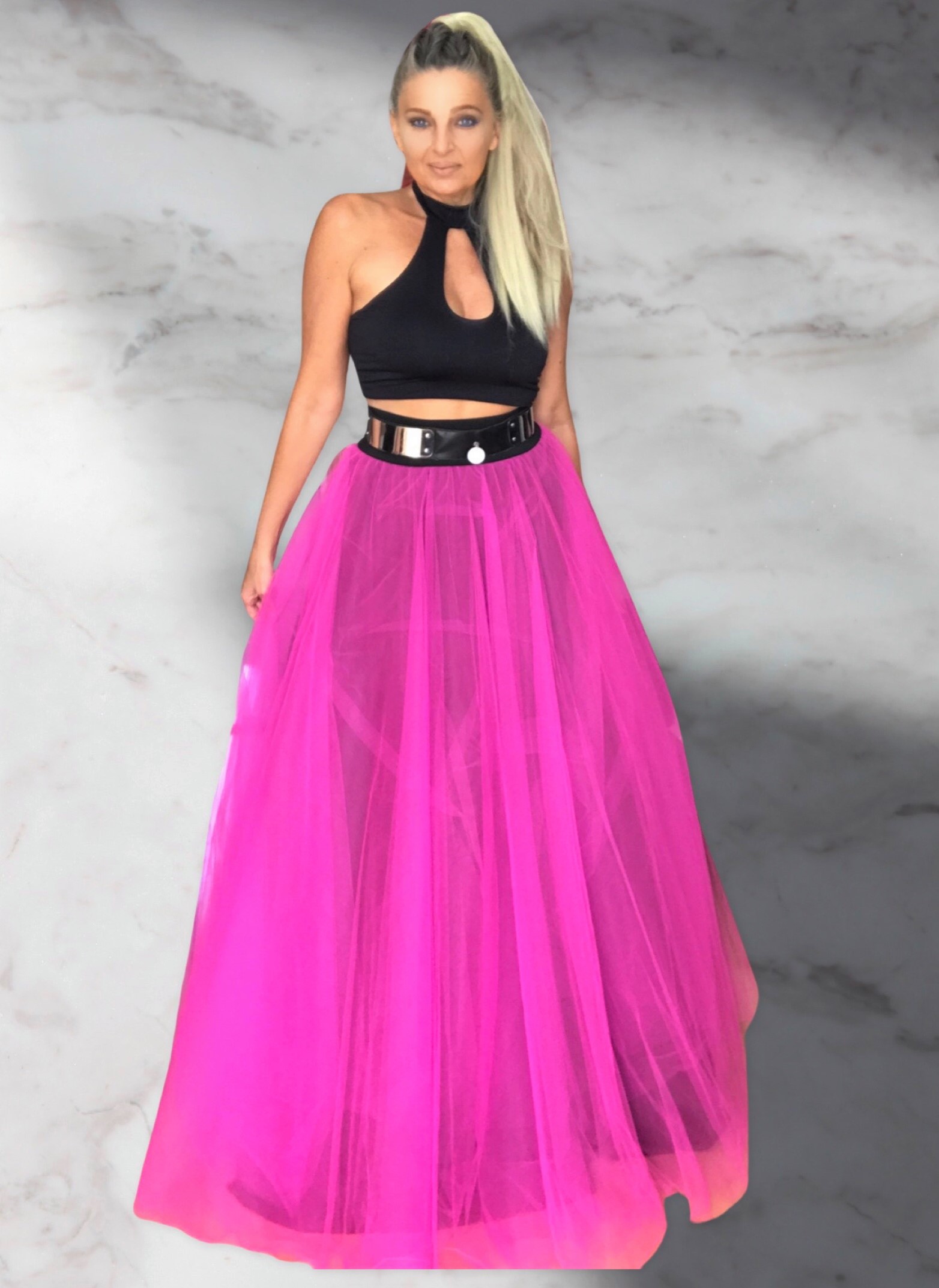 Dlouhá společenská sukně BOROS SK-L-TYL R01